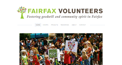 Desktop Screenshot of fairfaxvolunteers.org